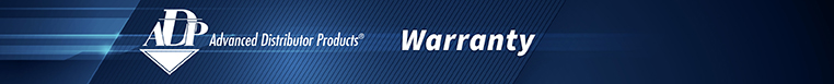 Advanced Distributor Products Warranty